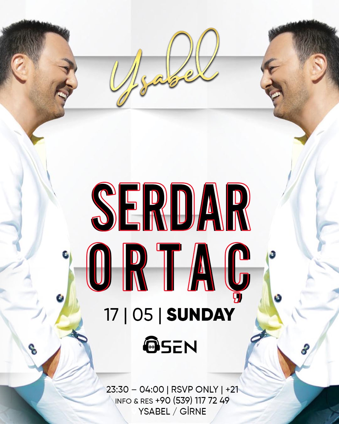 Serdar Ortaç - Girne Ysabel Club